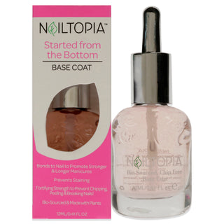 Bio-Sourced Chip Free Nail Lacquer - Started From The Bottom by Nailtopia - 0.41 oz Nail Polish