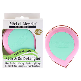 Pack and Go Detangler Regular Hair - Green-Pink
