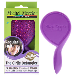 The Girlie Detangler Brush Regular Hair - Pink-Purple