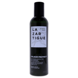 Lazartigue Colour Protect Shampoo - Prevents Pigment Loss - Enriched with Camellia Oil - 8.4 Oz