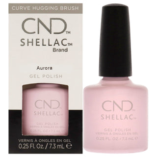 CND Shellac Gel Polish Aurora - Chip And Smudge Resistant - 0.25 Fl Oz