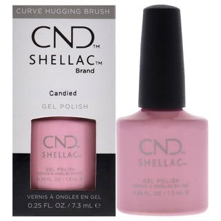 CND Shellac Gel Polish Candied - Chip And Smudge Resistant - 0.25 Fl Oz