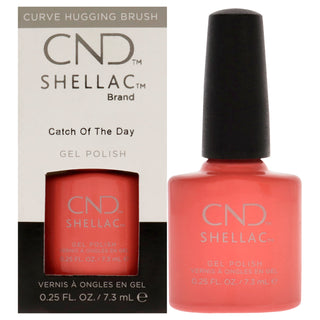 CND Shellac Gel Polish Catch Of The Day - Chip And Smudge Resistant - 0.25 Fl Oz