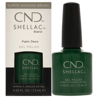 CND Shellac Gel Polish Palm Deco - Chip And Smudge Resistant - 0.25 Fl Oz