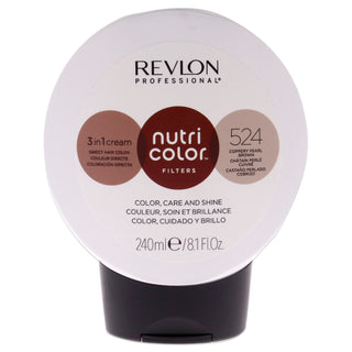 Revlon Professional® Nutri Color Filters™ 524 Coppery Pearl Brown - 8.1 Oz