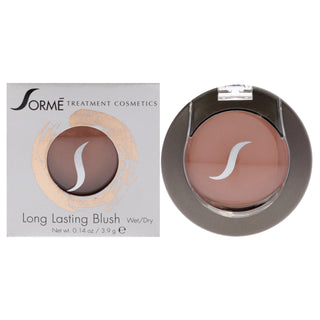 Sorme Cosmetics Wet And Dry Long Lasting Blush - Natural Blush - 0.14 Oz