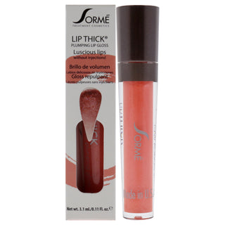 Sorme Cosmetics Lip Thick Plumping Lip Gloss - Blinki - 0.11 Oz