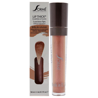 Sorme Cosmetics Lip Thick Plumping Lip Gloss - Unveil - 0.11 Oz