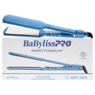 Nano Titanium Ultra-Thin Flat Iron - BNT4074TUC - Blue