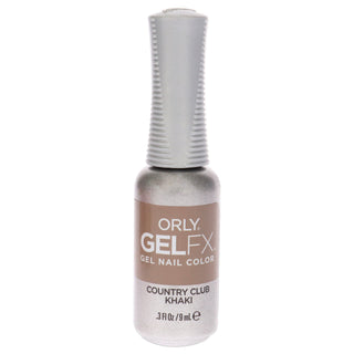 ORLY GelFX Gel Nail Color - Country Club Khaki - Infused with Antioxidants And Vitamins - 0.3 Oz