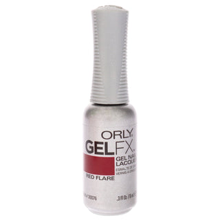 ORLY GelFX Gel Nail Color - Red Flare - Infused with Antioxidants And Vitamins - 0.3 Oz