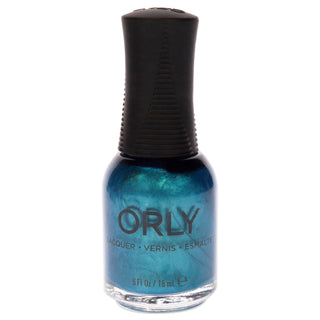 ORLY Nail Lacquer - It's Up To Blue - Full Coverage - Flawless High Quality Pigment - 0.6 Oz