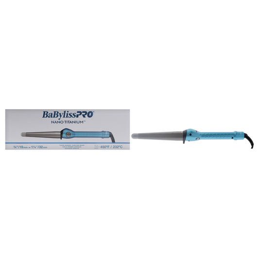 Nano Titanium Taper Barrel Curling Iron - BNT125TB