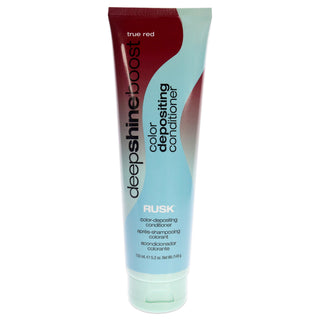 RUSK Deepshine Boost Color Depositing Conditioner - True Red - 5.2 Oz