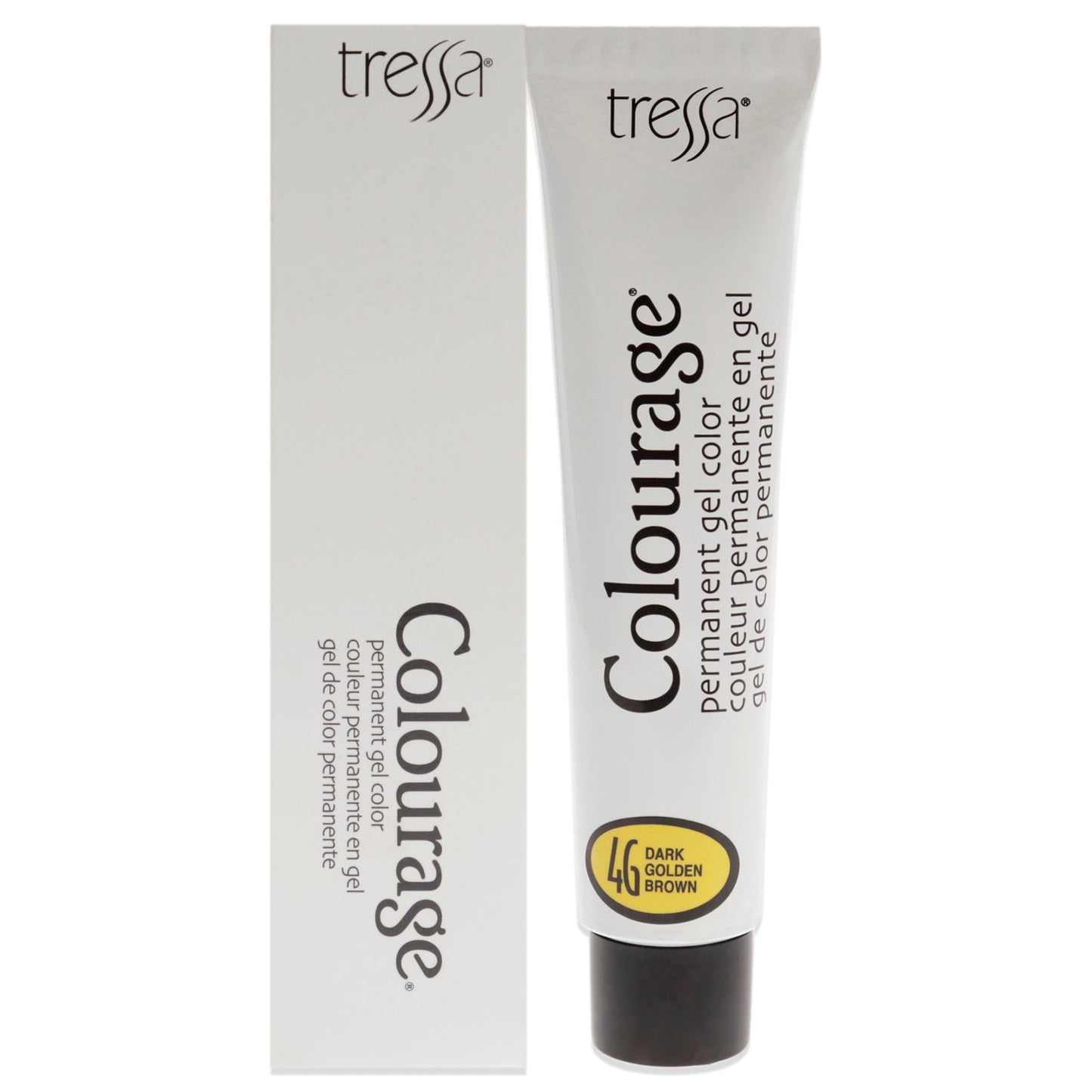 Colourage Permanent Gel Color - 4G Dark Golden Brown