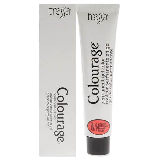 Colourage Permanent Gel Color - 5NM Medium Mahogany Brown