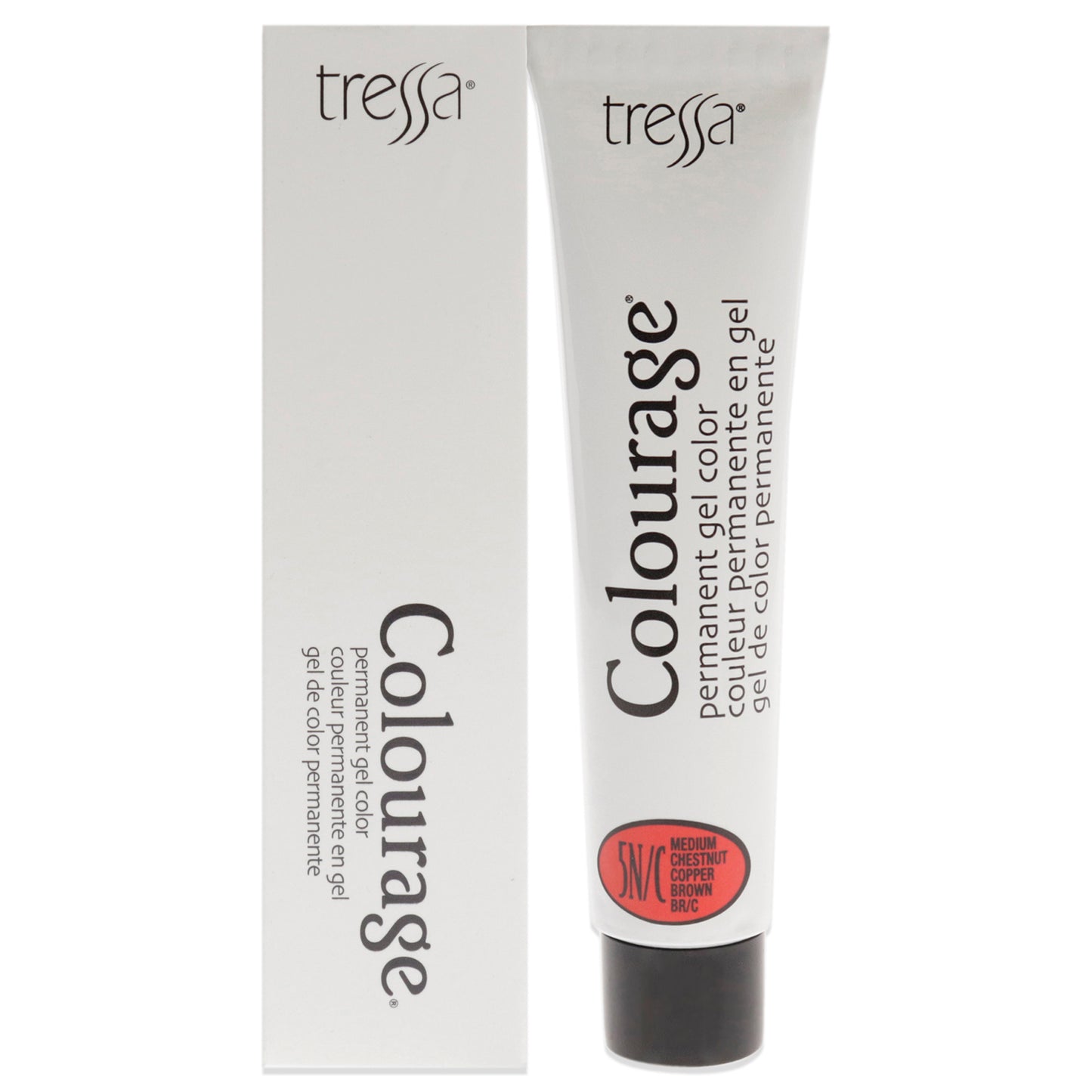Colourage Permanent Gel Color - 5NC Medium Chestnut Copper Brown