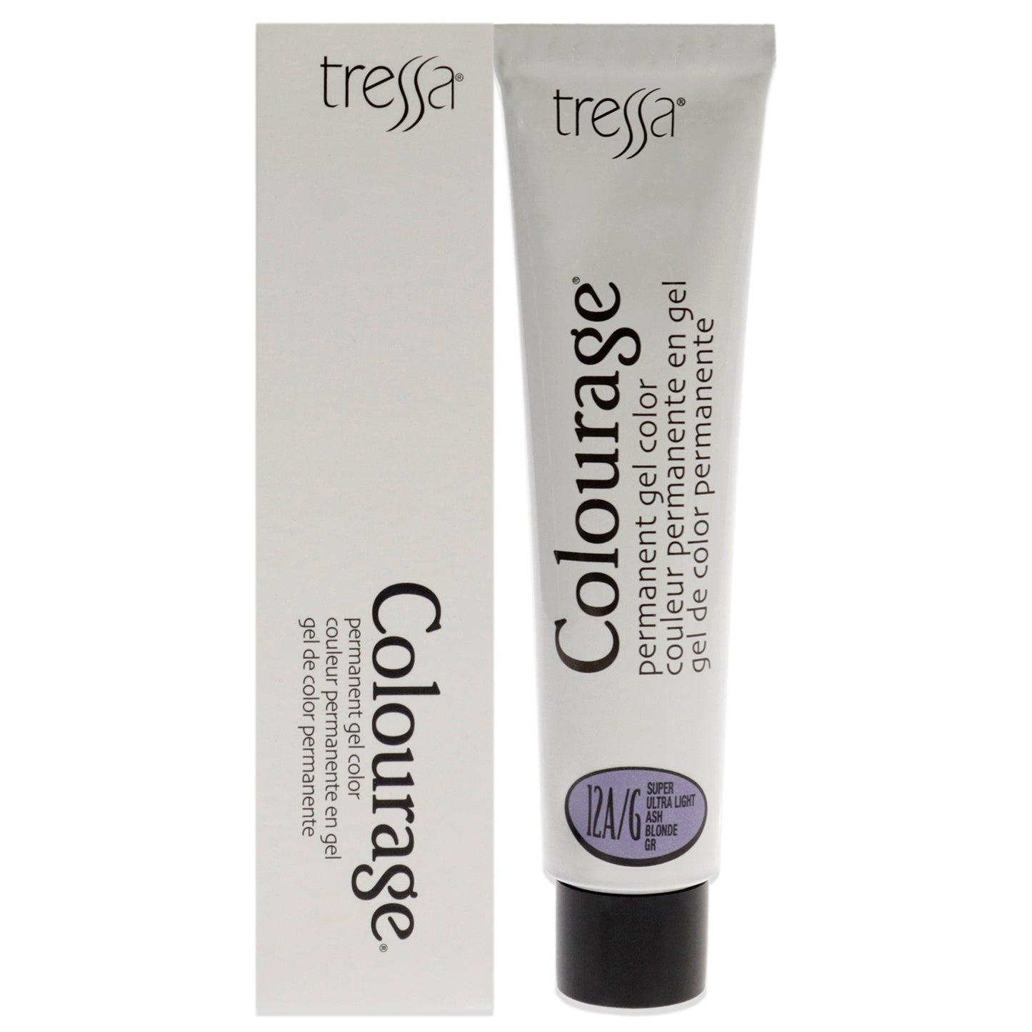 Colourage Permanent Gel Color - 12AG Super Ultra Light Ash Blonde