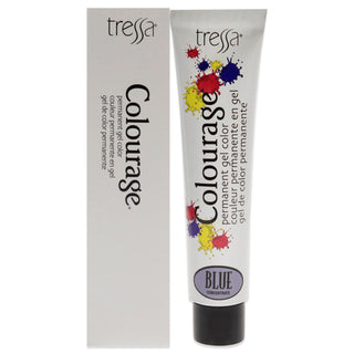 Colourage Permanent Gel Color - Blue Concentrate