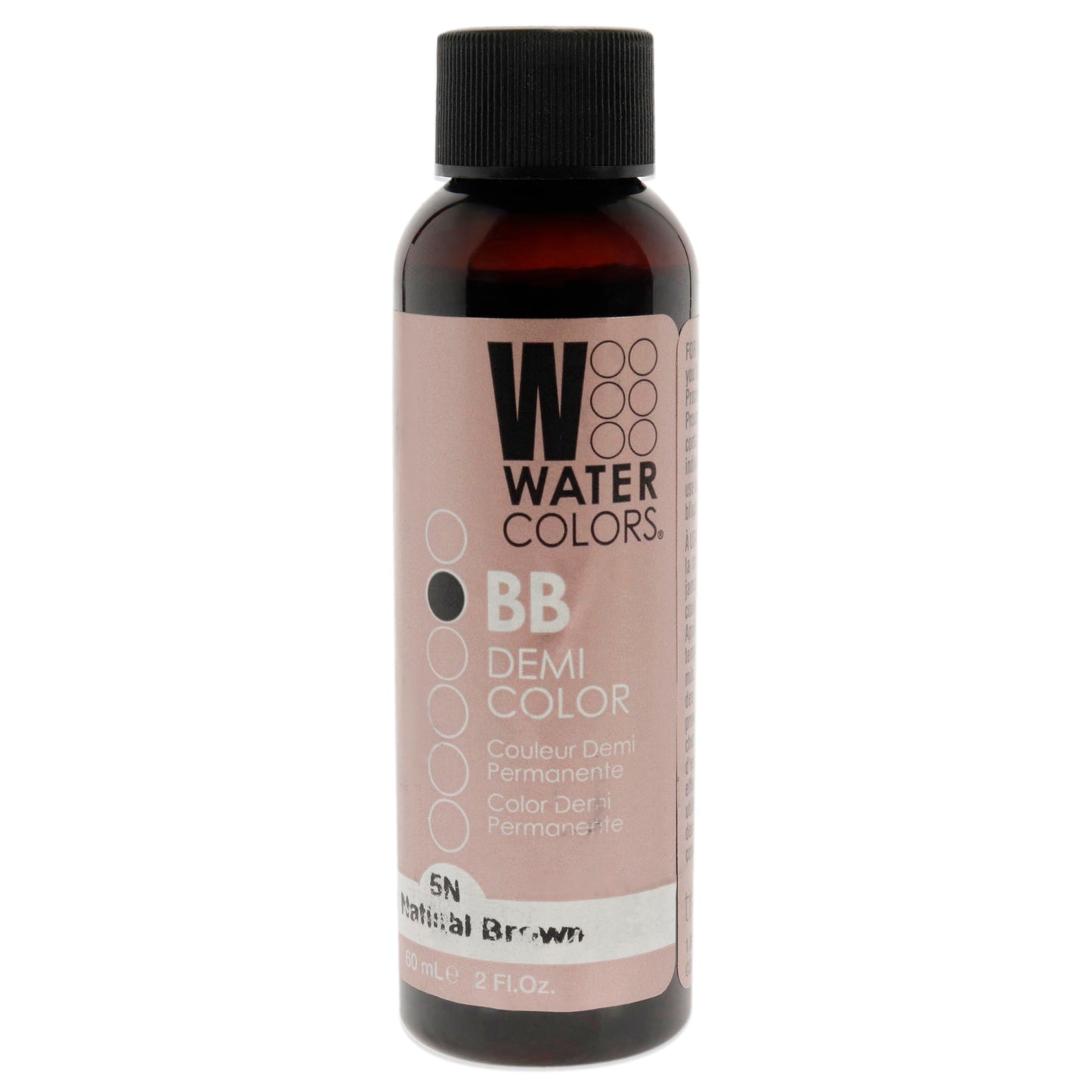Watercolors BB Demi-Permanent Hair Color - 5N Medium Natural Brown
