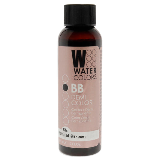 Watercolors BB Demi-Permanent Hair Color - 5N Medium Natural Brown
