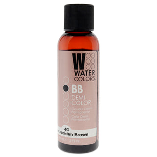 Watercolors BB Demi-Permanent Hair Color - 4G Dark Golden Brown