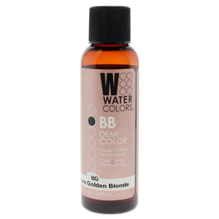 Watercolors BB Demi-Permanent Hair Color - 8G Medium Golden Blonde
