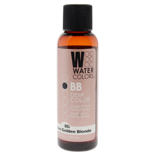 Watercolors BB Demi-Permanent Hair Color - 8G Medium Golden Blonde
