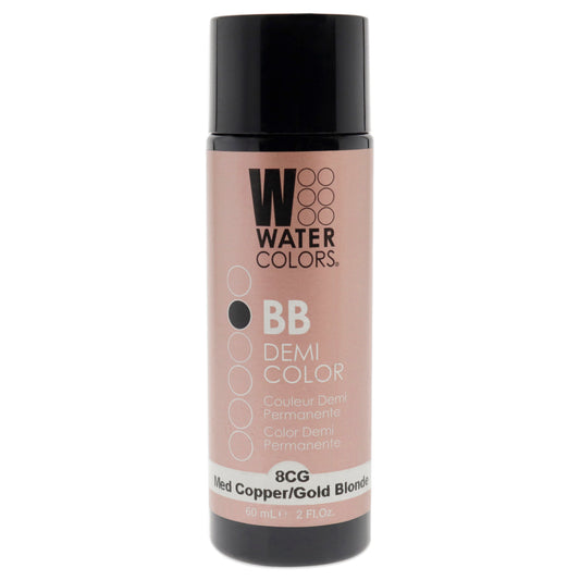 Watercolors BB Demi-Permanent Hair Color - 8CG Medium Copper Gold Blonde