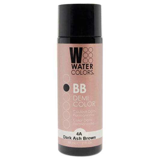Watercolors BB Demi-Permanent Hair Color - 4A Dark Ash Brown