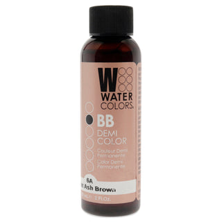 Watercolors BB Demi-Permanent Hair Color - 6A Medium Ash Brown