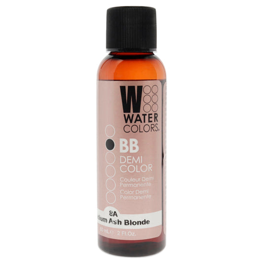 Watercolors BB Demi-Permanent Hair Color - 8A Medium Ash Blonde