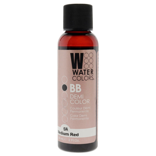 Watercolors BB Demi-Permanent Hair Color - 5R Medium Red