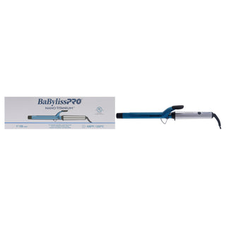 Nano Titanium Extended-Barrel Curling Iron - BNTW100XLUC - Blue-Grey