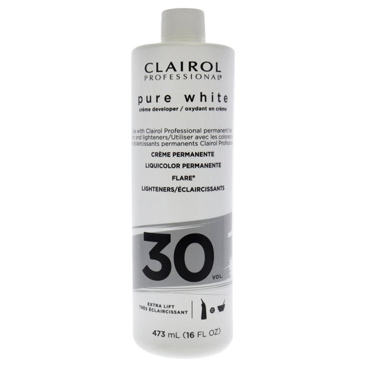 Pure White 30 Volume Creme Developer