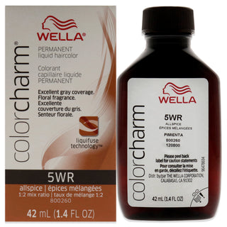 Color Charm Permanent Liquid Hair Color - 5WR Allspice