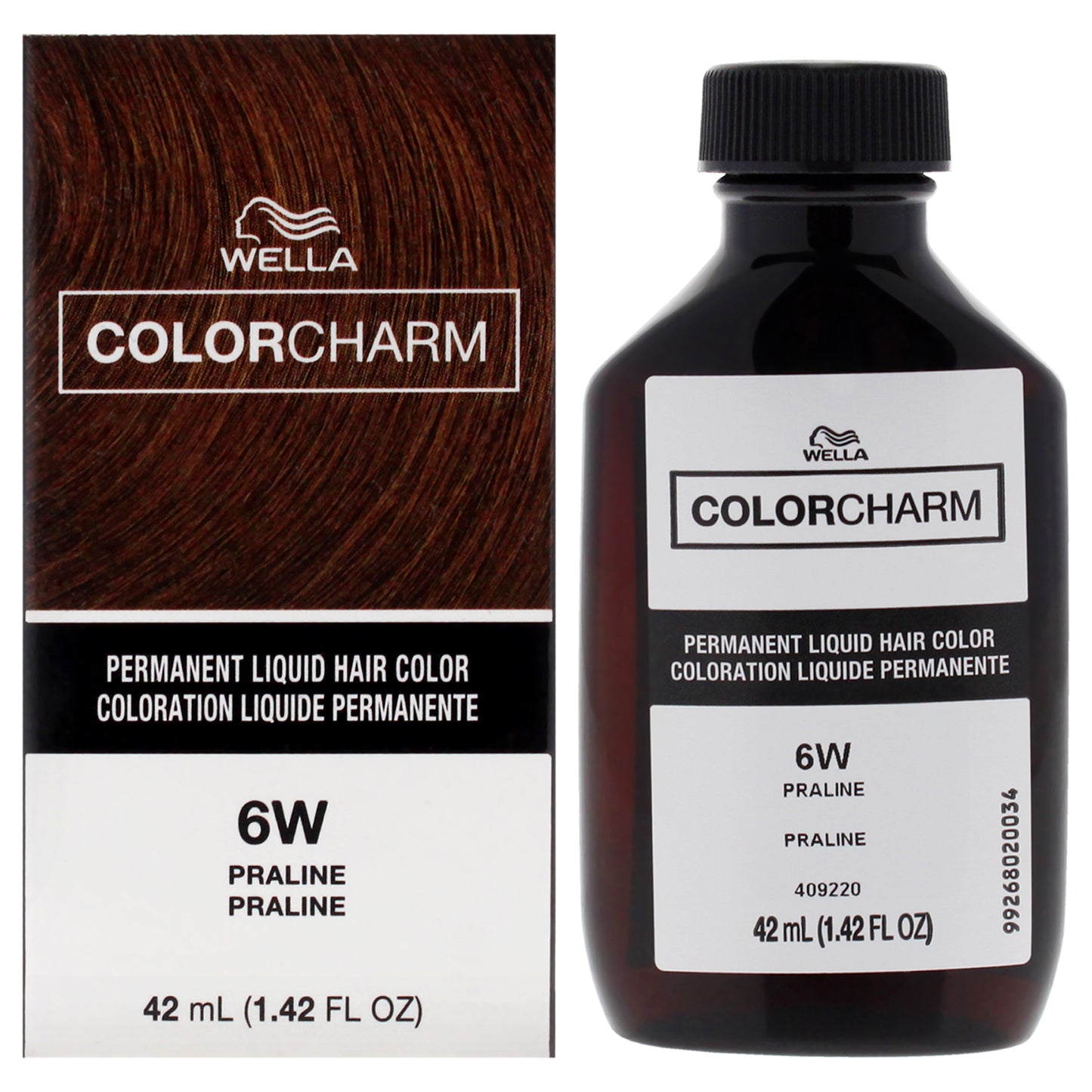 Color Charm Permanent Liquid Hair Color - 6W Praline