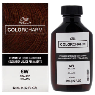 Color Charm Permanent Liquid Hair Color - 6W Praline