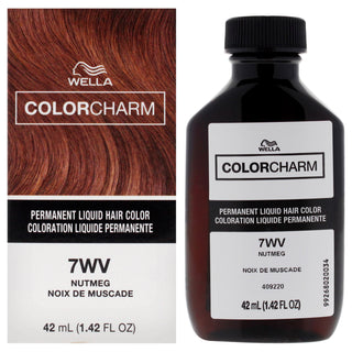 Color Charm Permanent Liquid Hair Color - 7WV Nutmeg