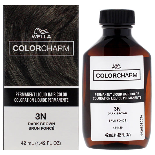 Color Charm Permanent Liquid Hair Color - 3N Dark Brown