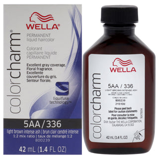 Color Charm Permanent Liquid Hair Color - 336 5AA Light Drab Brown