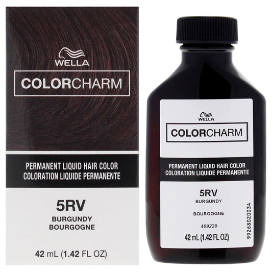 Color Charm Permanent Liquid Hair Color - 5RV Burgundy