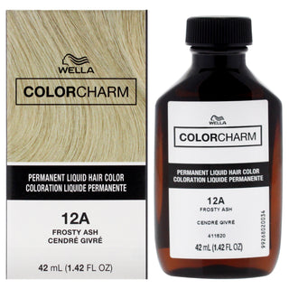 Color Charm Permanent Liquid Hair Color - 12A Frosty Ash