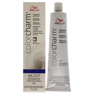 Color Charm Permanent Hair Color Gel - 237 4A Medium Ash Brown