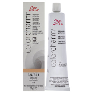 Color Charm Permanent Hair Color Gel - 311 3N Dark Brown