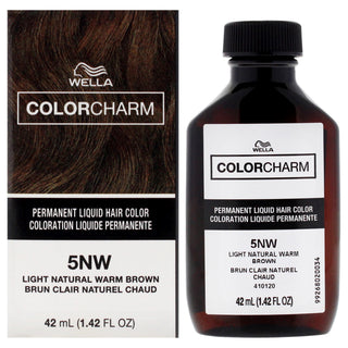 Color Charm Permanent Liquid Hair Color - 5NW Light Natural Warm Blonde