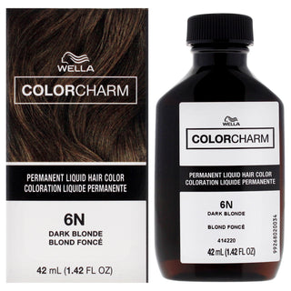 Color Charm Permanent Liquid Hair Color - 6N Dark Blonde