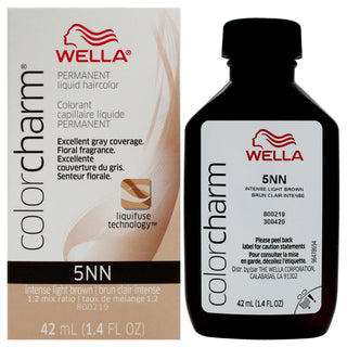 Color Charm Permanent Liquid Hair Color - 5NN Intense Light Brown