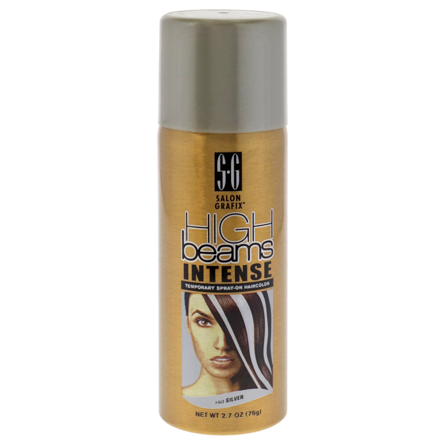 High Beams Intense Temporary Spray - 60 Silver