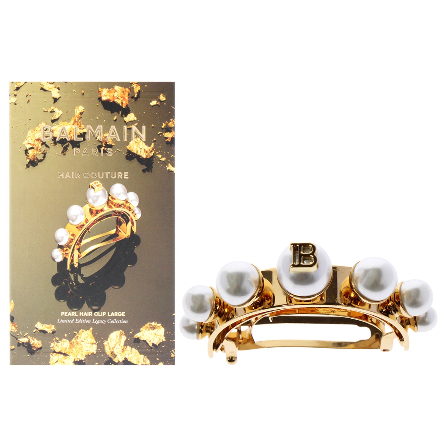 Pince a Cheveux Limited Edition Large - Pearl